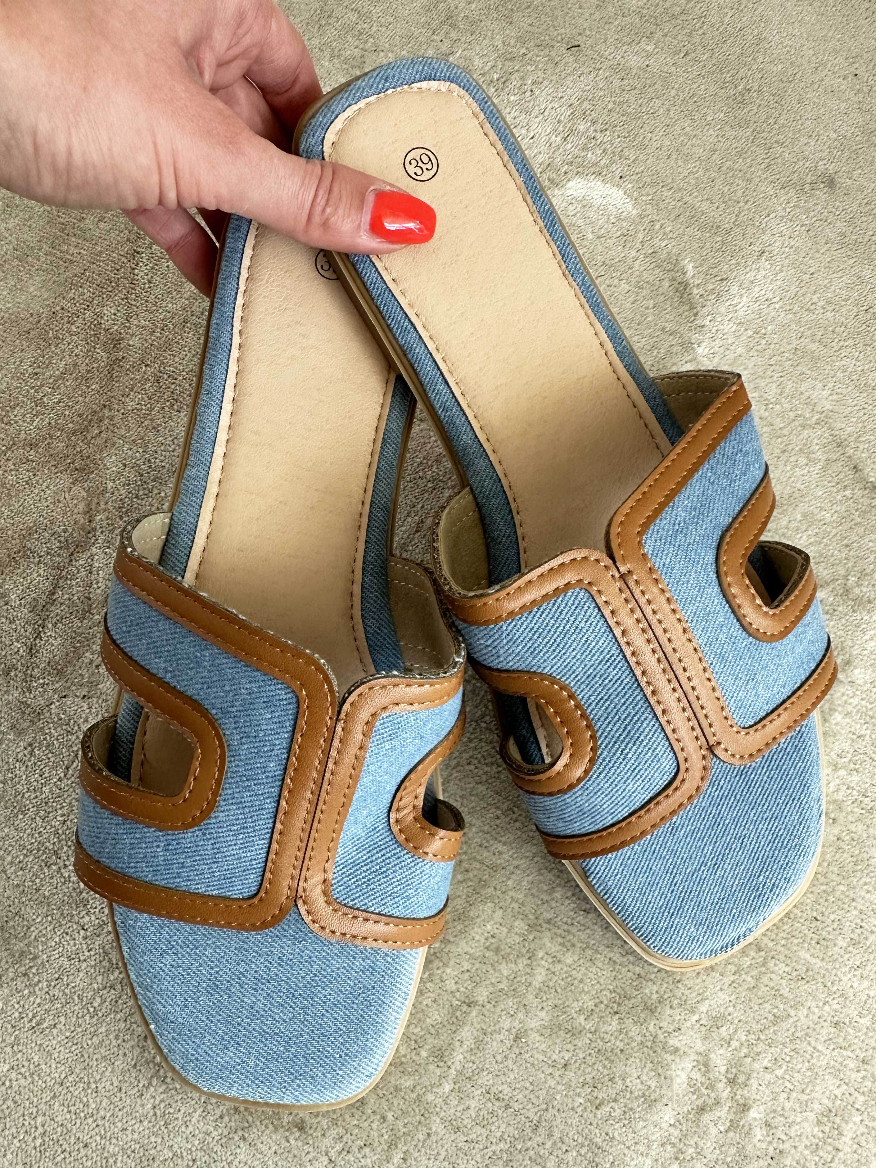 Anka - Snygga sandaler med en definierad kant